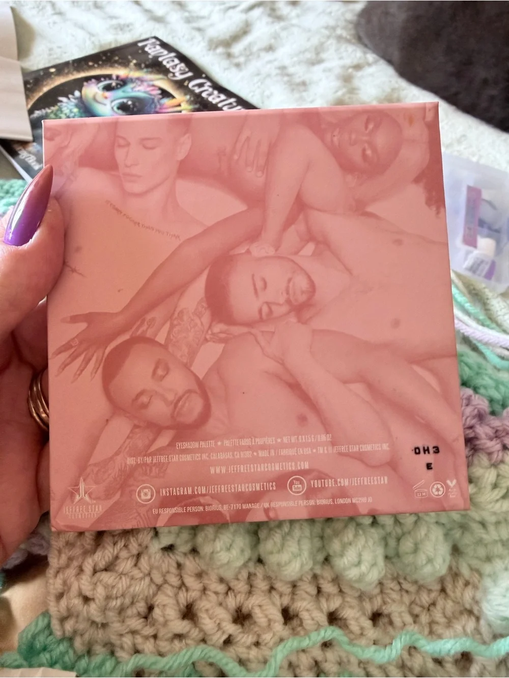 NIB Jeffree Star Cosmetics Mini Orgy Eyeshadow Palette